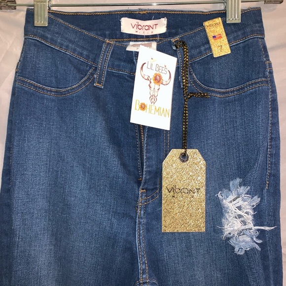 LIL BEES 🐝 BOHEMIAN Flare Jeans! - Picture 3 of 4